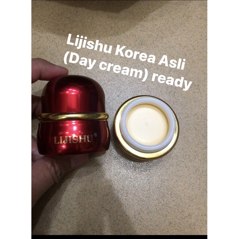 Lijishu korea  Day cream 15g cream perawatan kulit wajah