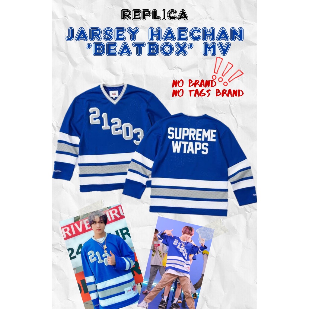 Tshirt Jersey Haechan NCT DREAM BEAT BOX MV (no brand)