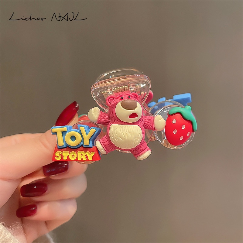 IKAT KARET RAMBUT JEPIT JEPITAN JEDAI MEDIUM TOY STORY HAIR CLIP KLIP CLAW WARNA WARNI CHAIN COLORFUL COTTON  CUTE LEMBUT LUCU UNIK ELASTIS ANAK WANITA WARNA WARNI HAIRTIES COLOR RIBBON AKSESORIS ELASTIC HAIR ACCESSORIES HAIR RING ROPE TIES BAND