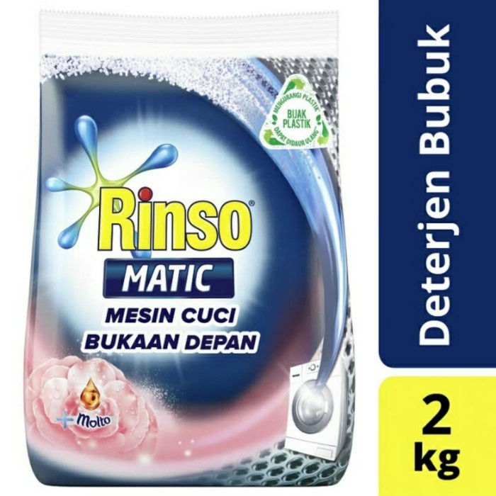 Rinso Matic Bubuk Front Load 2 Kg