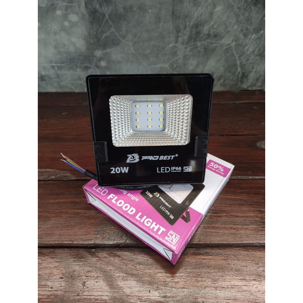 Lampu Sorot Kolam Ikan Taman LED Flood Light Outdoor Lampu Tembak SNI Hemat Energi
