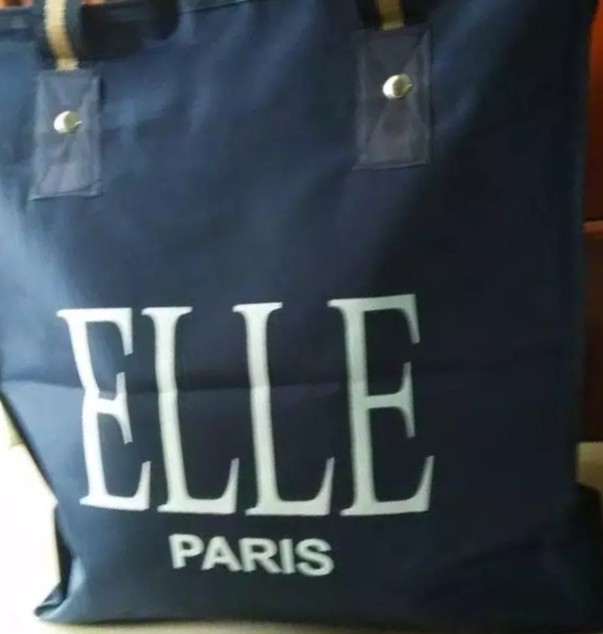 Tas Belanja Serbaguna/tas Karung/tas Laundry/ Tas Kain Elle Paris Tinggi Tanpa Roda } Ukuran Besar