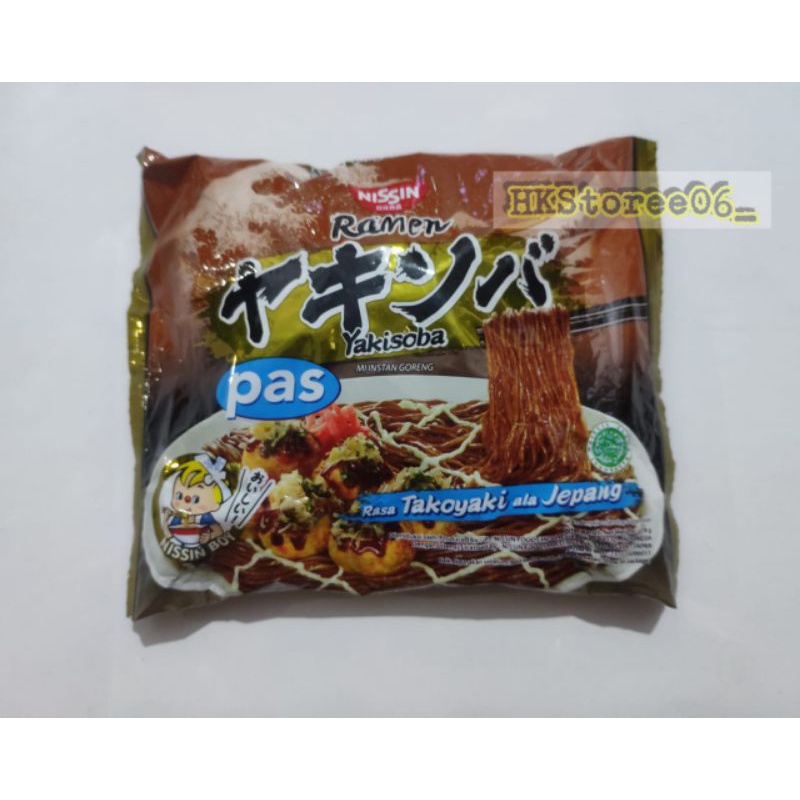 

Mie Nissin ramen yakisoba pas HALAL