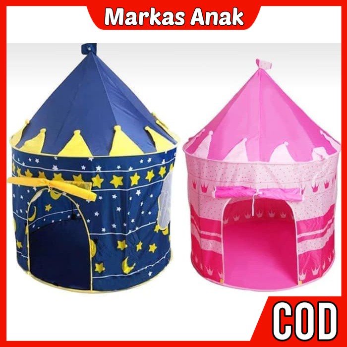 Mainan Anak Anak Umur 3 4 5 6 Tahun Tenda kemah Rumah Rumahaninan Anak Laki Praktis Terbaru