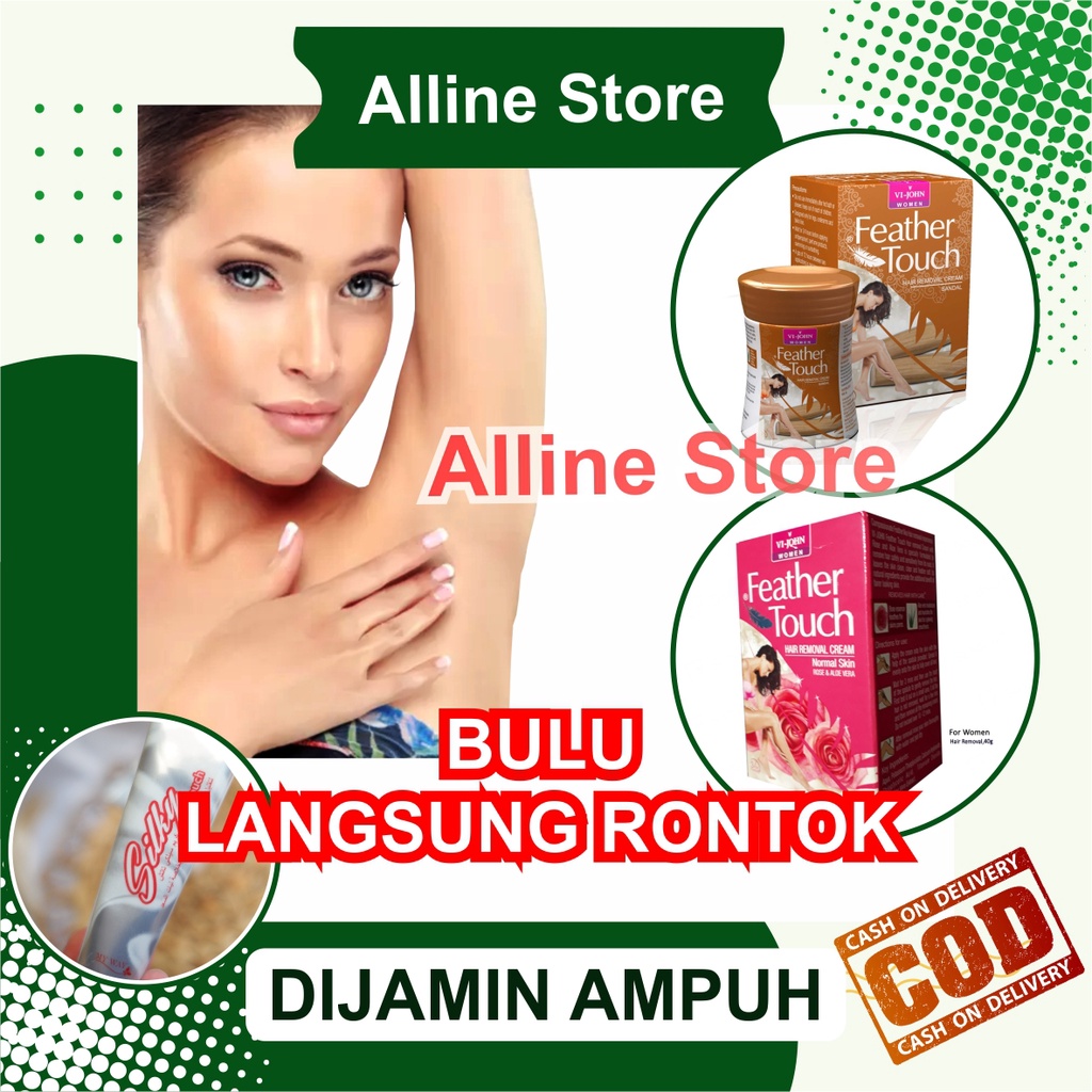 Alline - Spray Obat Cream Krim Perontok Penghilang Pencabut Rambut Bulu Kemaluan Ketiak Ketek Waxing