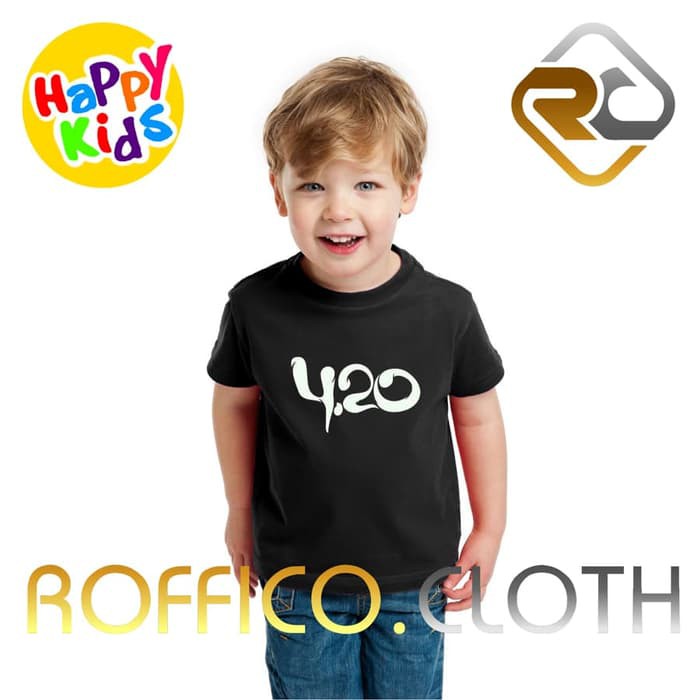 Tshirt Baju Kaos Anak Logo 420