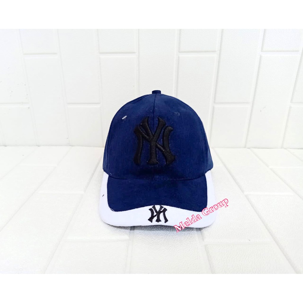 Topi Baseball Unisex Cap Bordir Ny New York