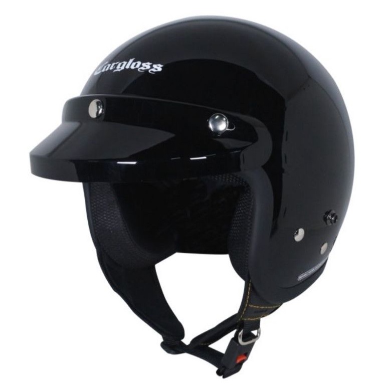 Helm Cargloss Original CFM - HITAM GLOSSY