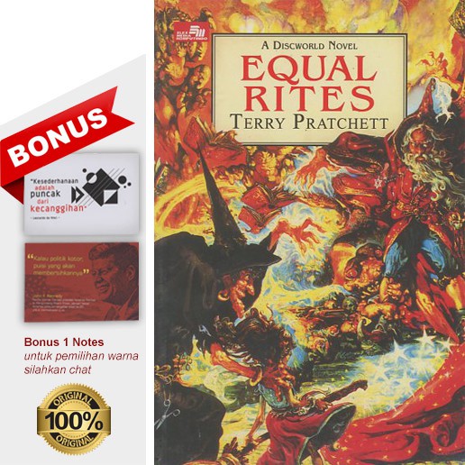 Buku Cerita EQUAL RITES: TERRY PRATCHETT