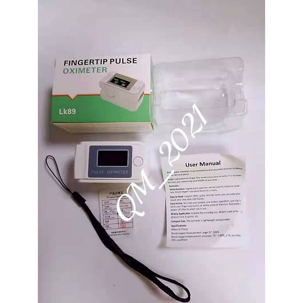 ORI PULSE oxymeter / oximeter LK89 ORI / fingertip / alat ukur detak jantung