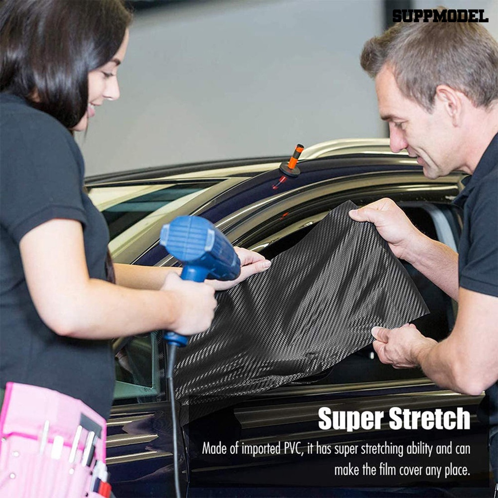Suppmodel Stiker Film Vinyl 6D Super Gloss Anti Air / Goncangan Untuk Mobil