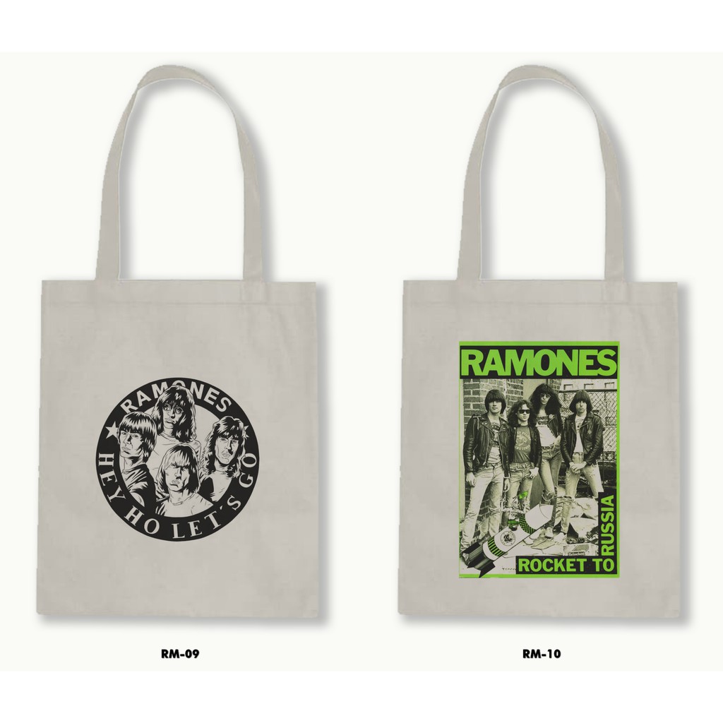 TOTE BAG BLACU - RAMONES