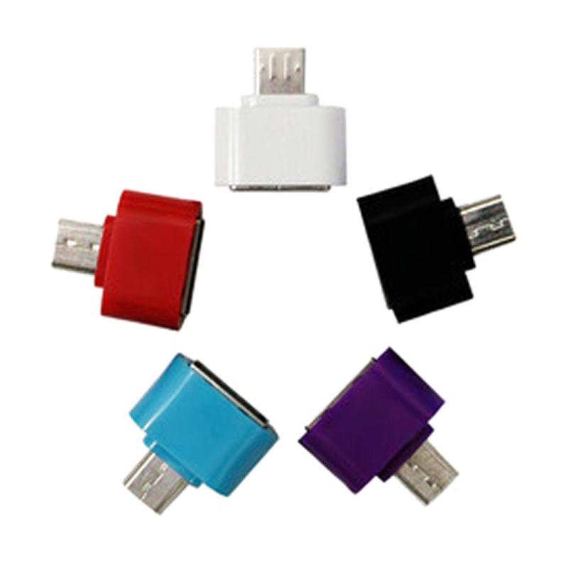 OTG MINI PERSEGI V8 Micro USB Port Konektor Non Kabel MURAH