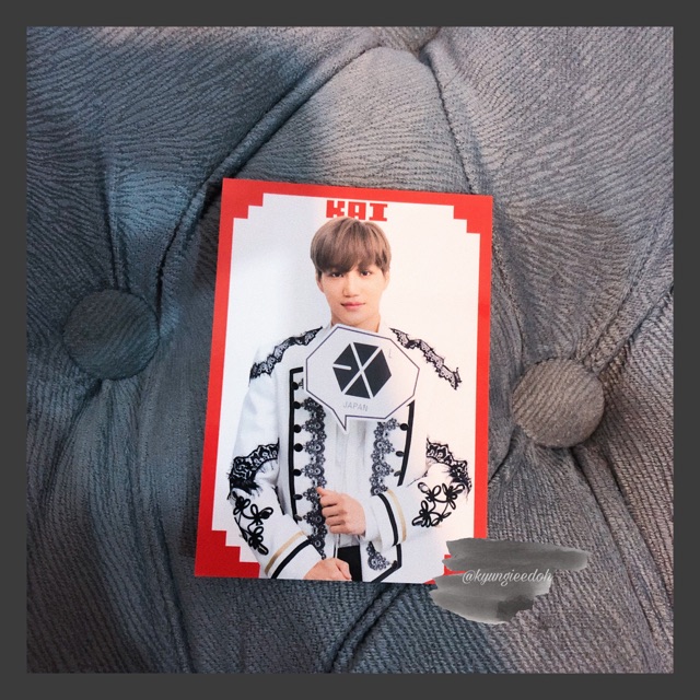 RARE PHOTOCARD JAPAN ADVENTURE EXO KAI