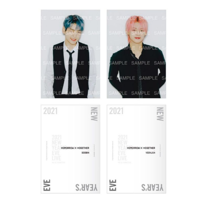 

TXT POSTCARD SET NYEL 2021 SHARING