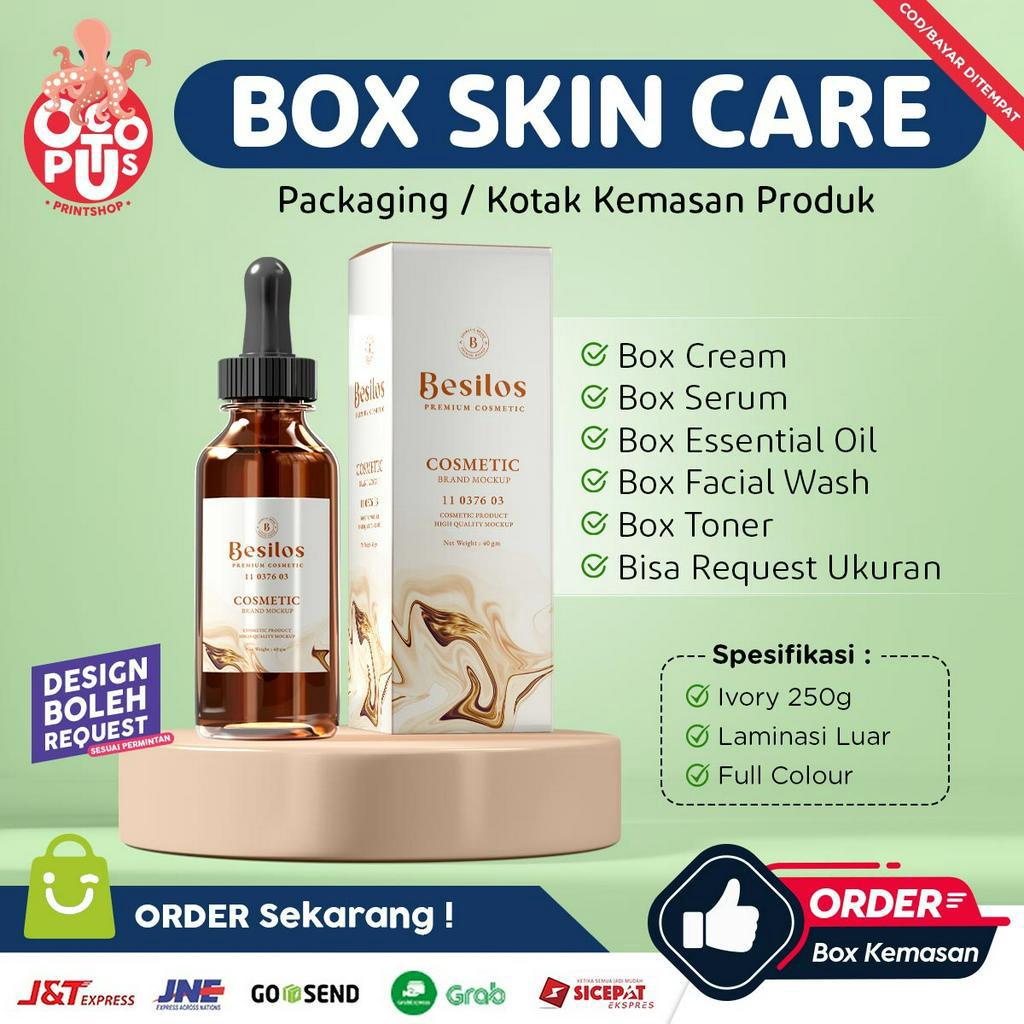 Kotak Kemasan Custom  Produk Box Skincare | Box Parfum | Box Kosmetik | dll