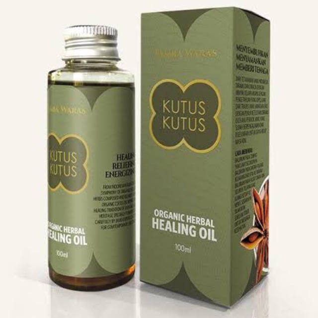 [BELI 5 GRATIS 1] Kutus Kutus Organic Herbal Healing Oil 100ml