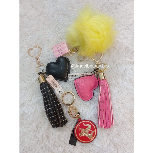 VICTORIA'S SECRET CARD HOLDER &amp; KEYCHAIN ORIGINAL 100%