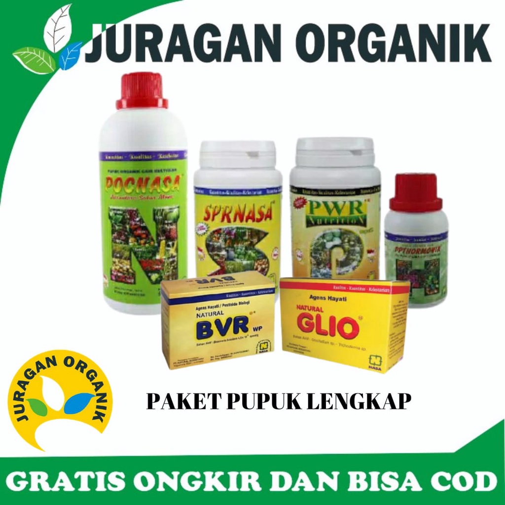 Paket Pupuk Padi Lengkap / Pupuk Organik Dari Nasa / Paket Budidaya Padi Organik Lengkap PAKET PUPUK