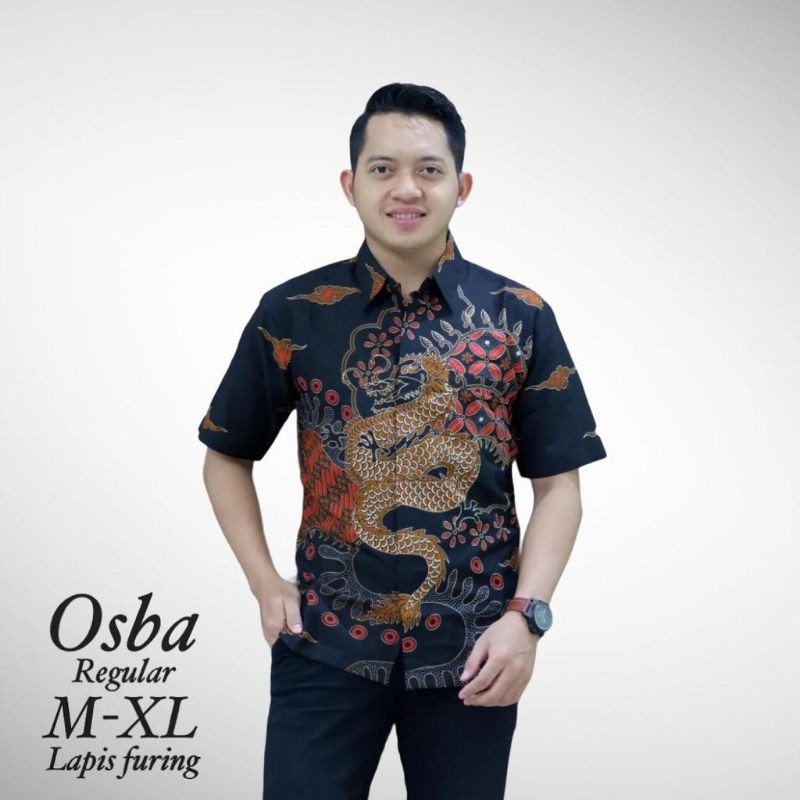 Kemeja Batik Solo Lengan Pendek