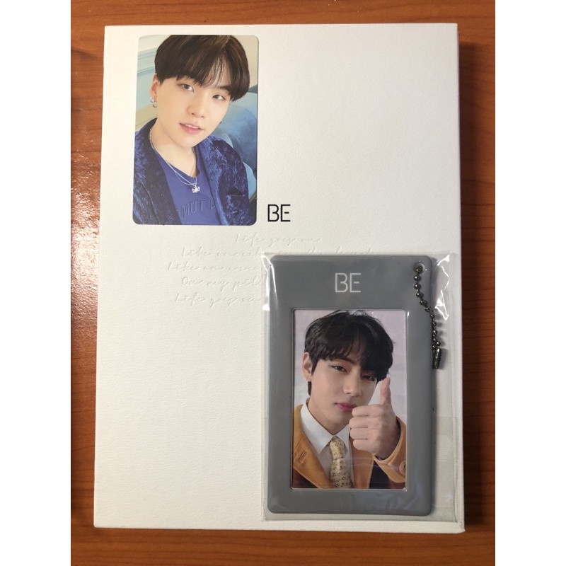 BTS BE Essential POB Taehyung PC Yoongi Fullset Album weverse Ready Stock Photocard Suga V