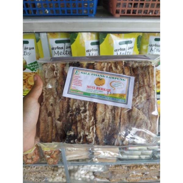 

ANEKA Sale pisang Lampung gurih & enak