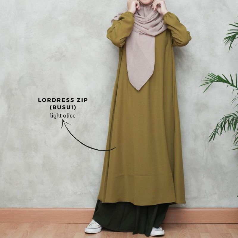 (BISA COD) GAMIS TUNIK BASIC POLOS/GAMIS ABAYA