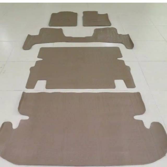 Karpet Karet Toyota Avanza 2012-2015 Mocca Full Set