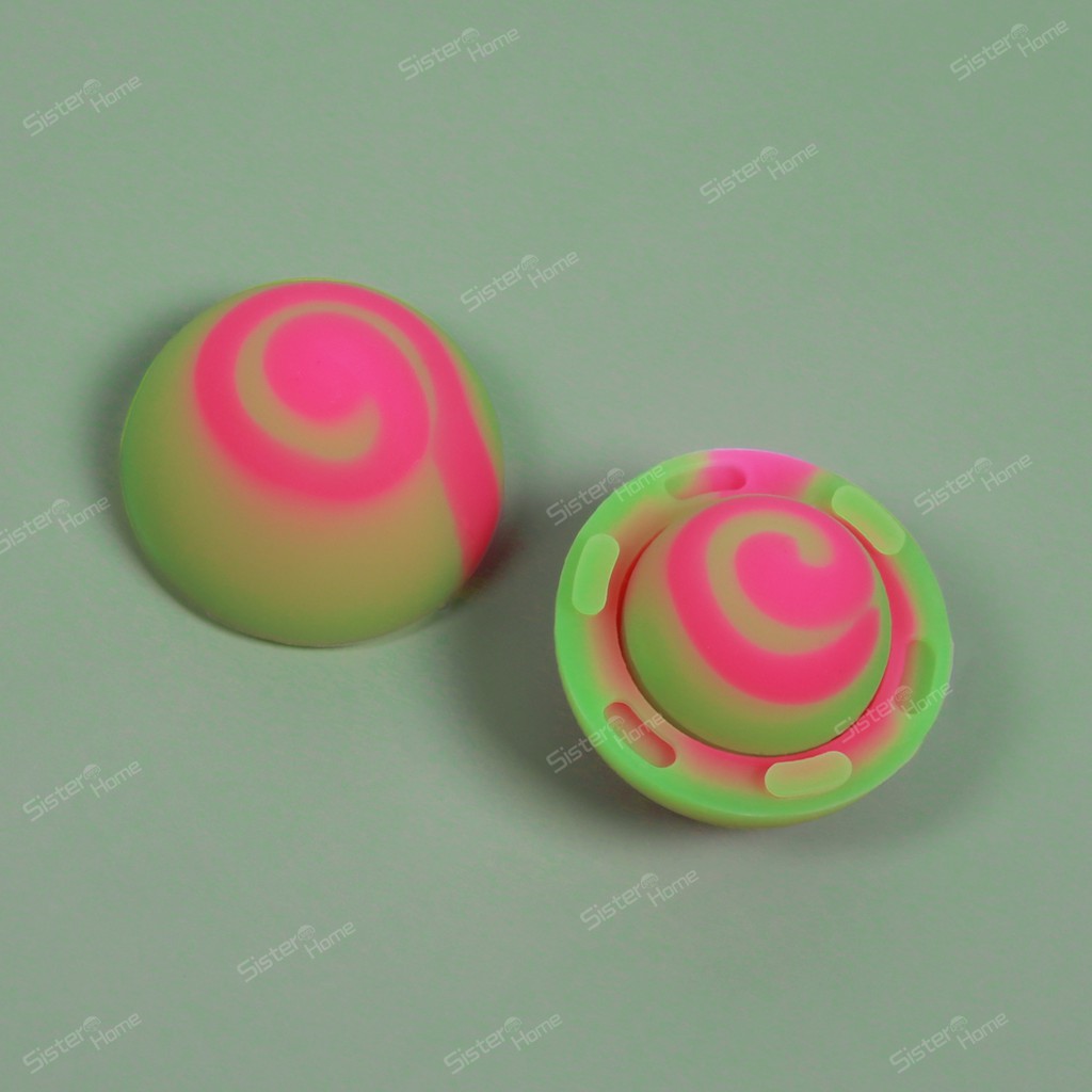 Notebook computer cooling ball foot pad universal radiator silicone portable apple anti-skid pad elevated bracket base-Green