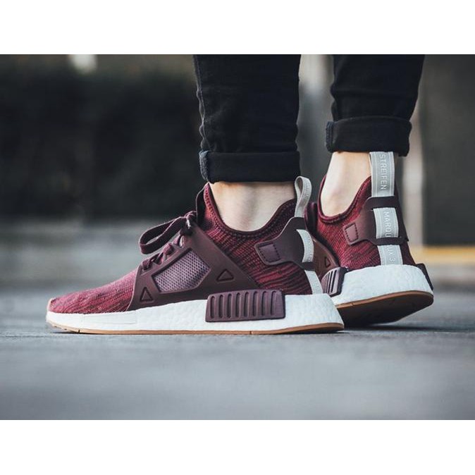 nmd xr1 dark burgundy