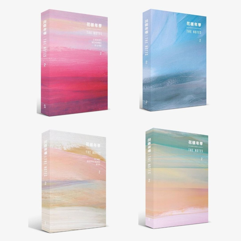 [PO] BTS HYYH THE NOTES/THE MOST BEAUTIFUL MOMENT IN LIFE PT 2 - ENGLISH/KOREA/JAPAN/SPANISH BOOK