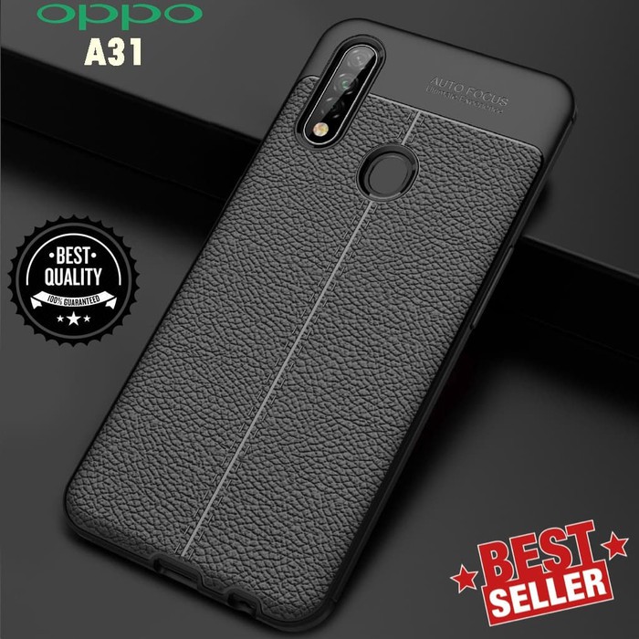 Case Oppo A31 2020 Autofocus Leather Softcase Auto focus Soft Leather