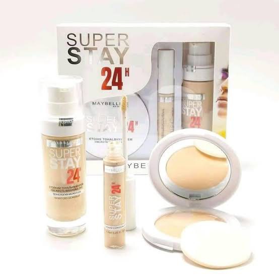 Maybellin Super Stay 3 in 1 Paket Lengkap Hemat [ 6 in 1 ]