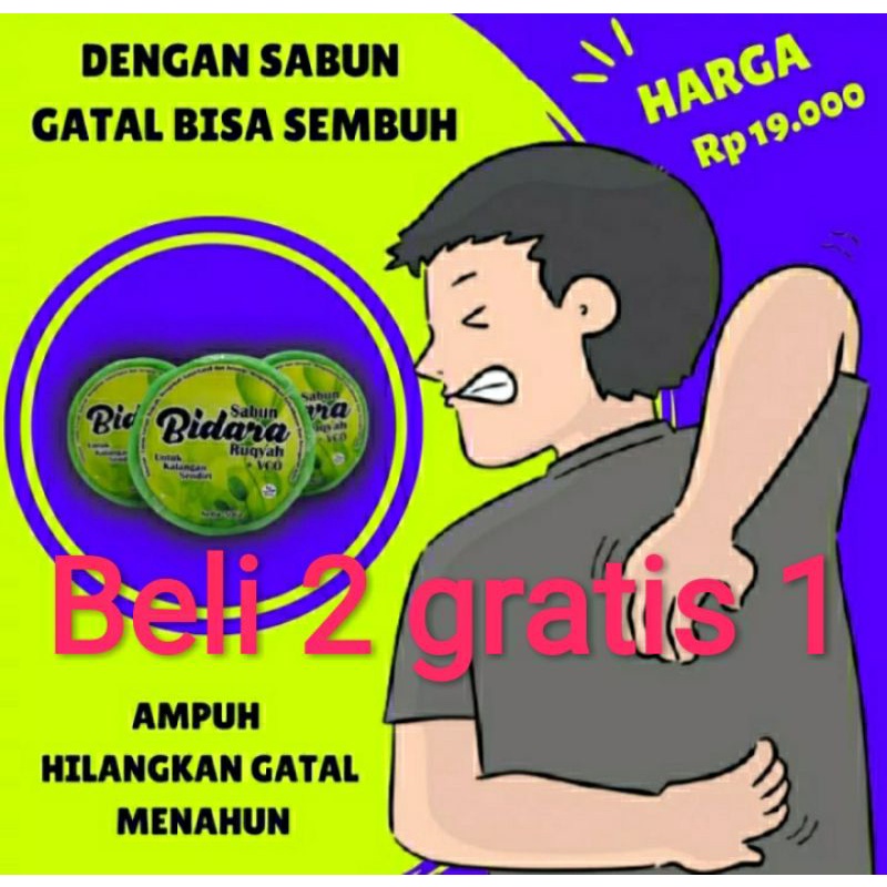 sabun Bidara mengobati berbagai gatal gatal