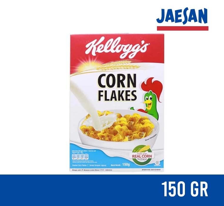 

Kelloggs Corn Flakes 150 gr Sereal Jagung Kellogg’s