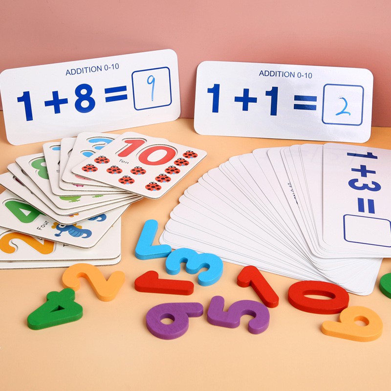 TweedyToys - I Love Mathematics - Mainan Montessori Edukasi Berhitung Kayu