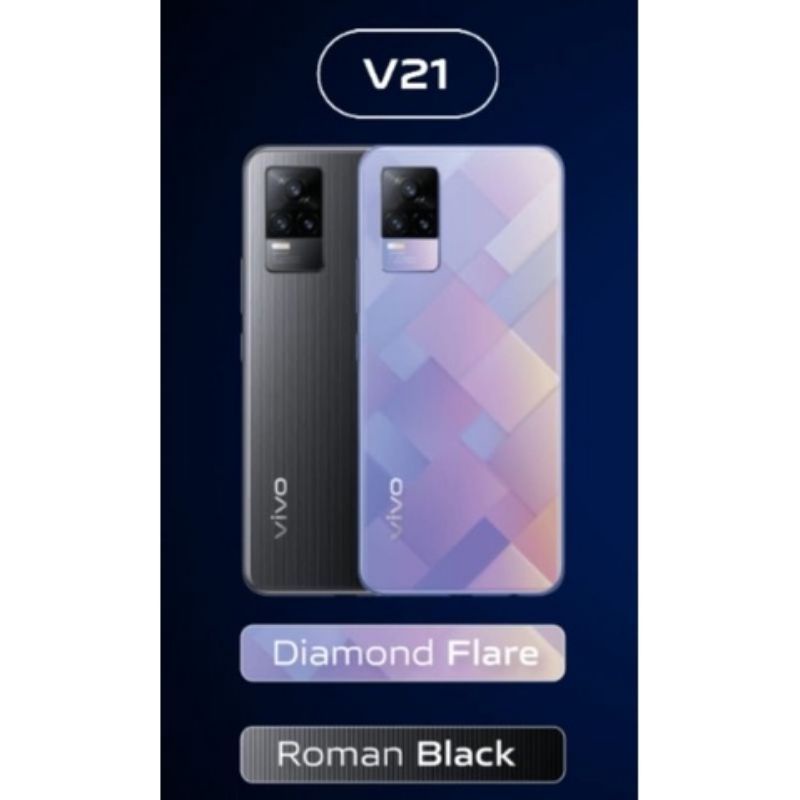 VIVO V21 { 12/128. 12/256 } Garansi Resmi