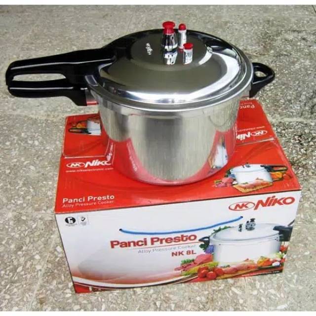ONGKIR HANYA 2KG. PANCI PRESTO NIKO 8LITER NK-8L