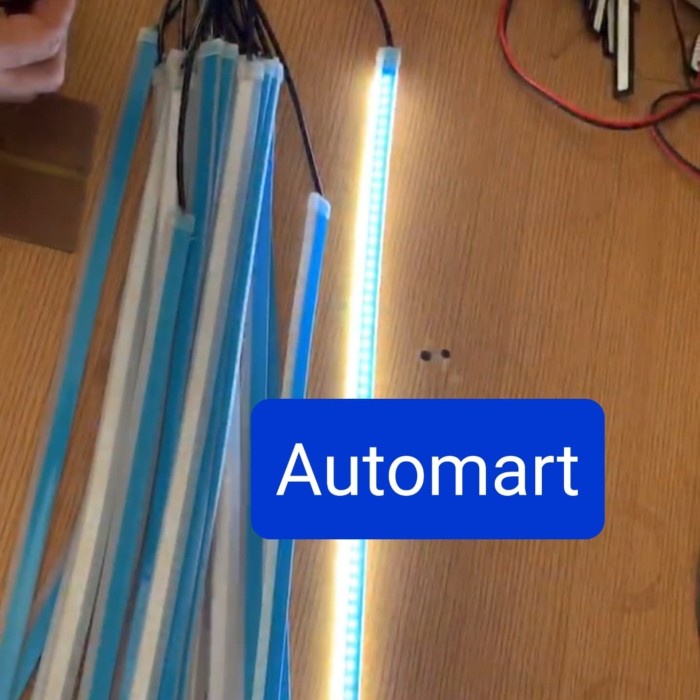 alis DRL LED dengan welcome / open ceremony