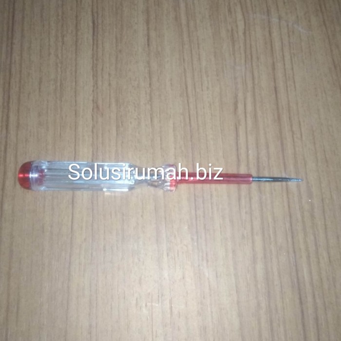 OBENG TESPEN KECIL MINUS BENING MERAH ELECTRICAL SCREWDRIVER