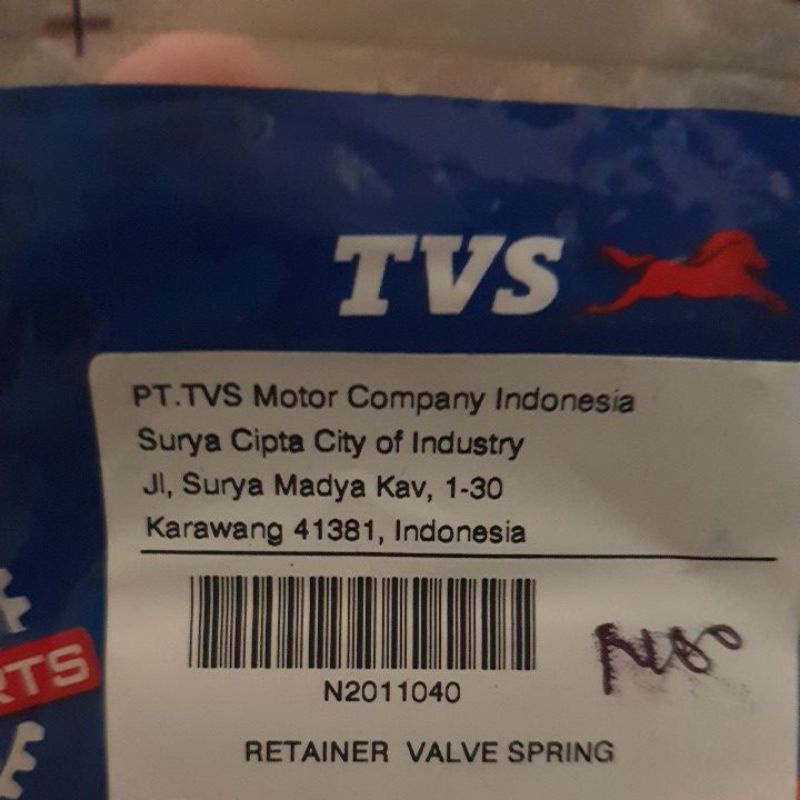 Topi Klep Neo/Rockz TVS ( retainer valve spring )