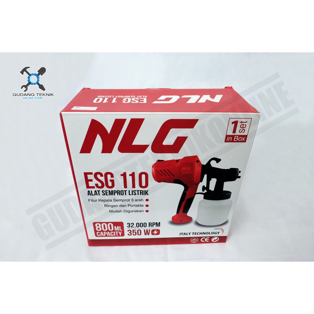 Electric Spraygun NLG ESG 110 / Alat Semprot Cat Elektrik NLG ESG110