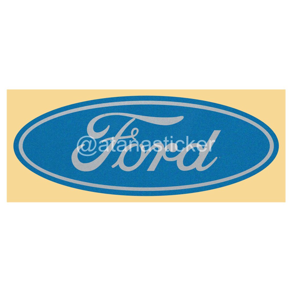 Sticker Cutting Logotype Ford 8,5x3,5cm