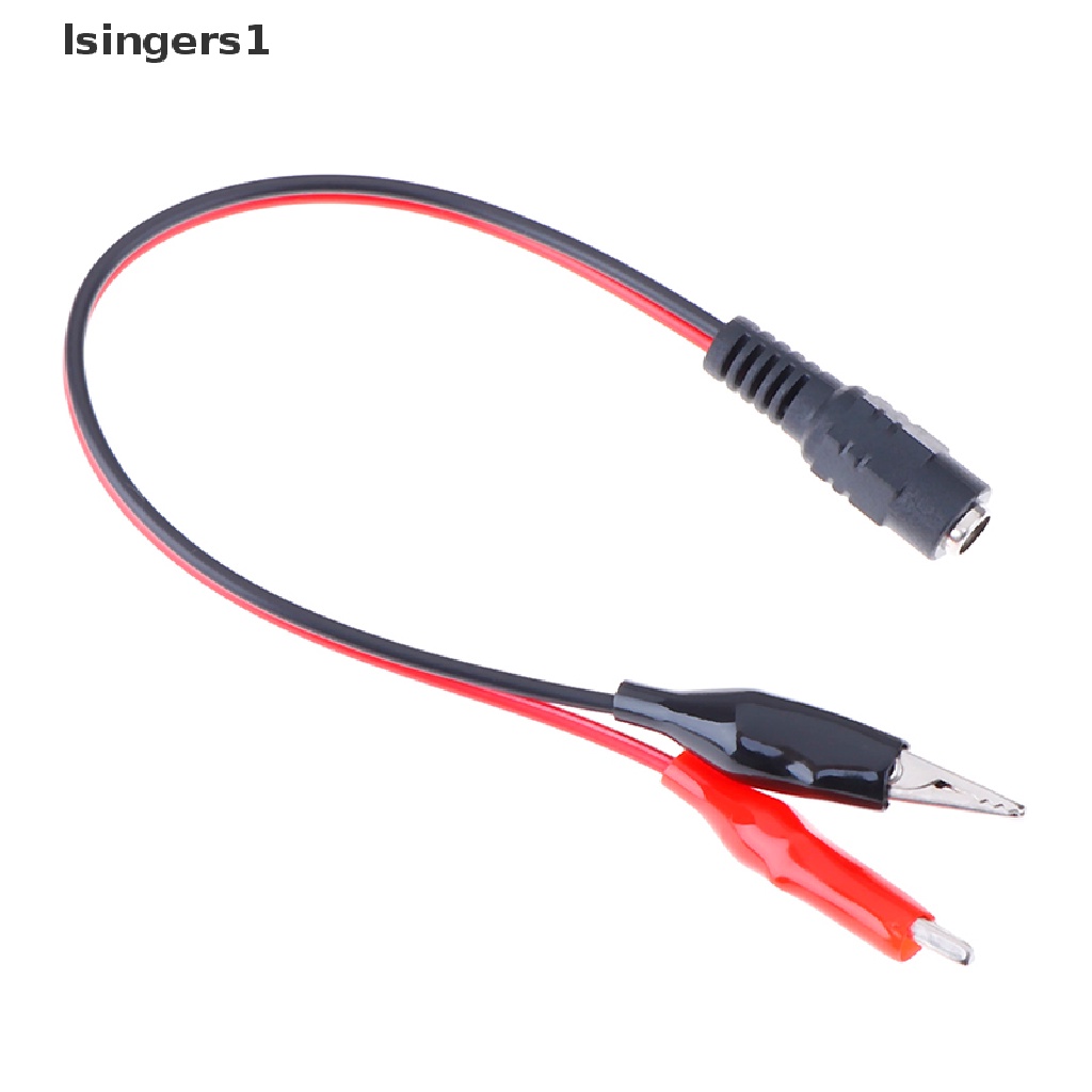 (lsingers1) 1pc Klip Buaya Kabel Power DC 12V Ke Female