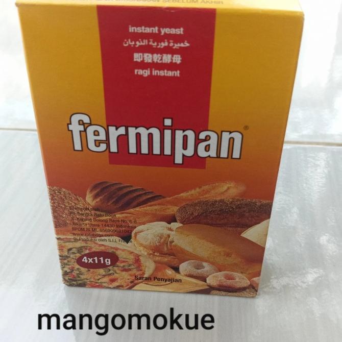

ragi instan fermipan 4x11gr TERLARIS TERPERCAYA ORIGINAL