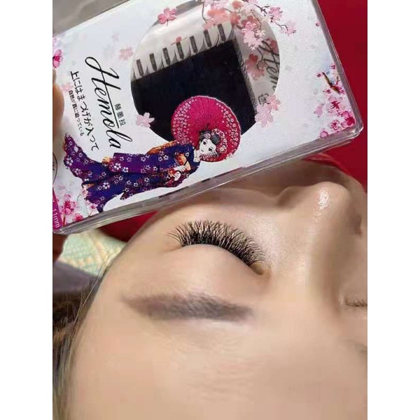 HEMOLA YY EYELASH EXTENSION/ HEMOLA YY BULUMATA TANAM/ BULU MATA EYELASH EXTENSION LEMBUT