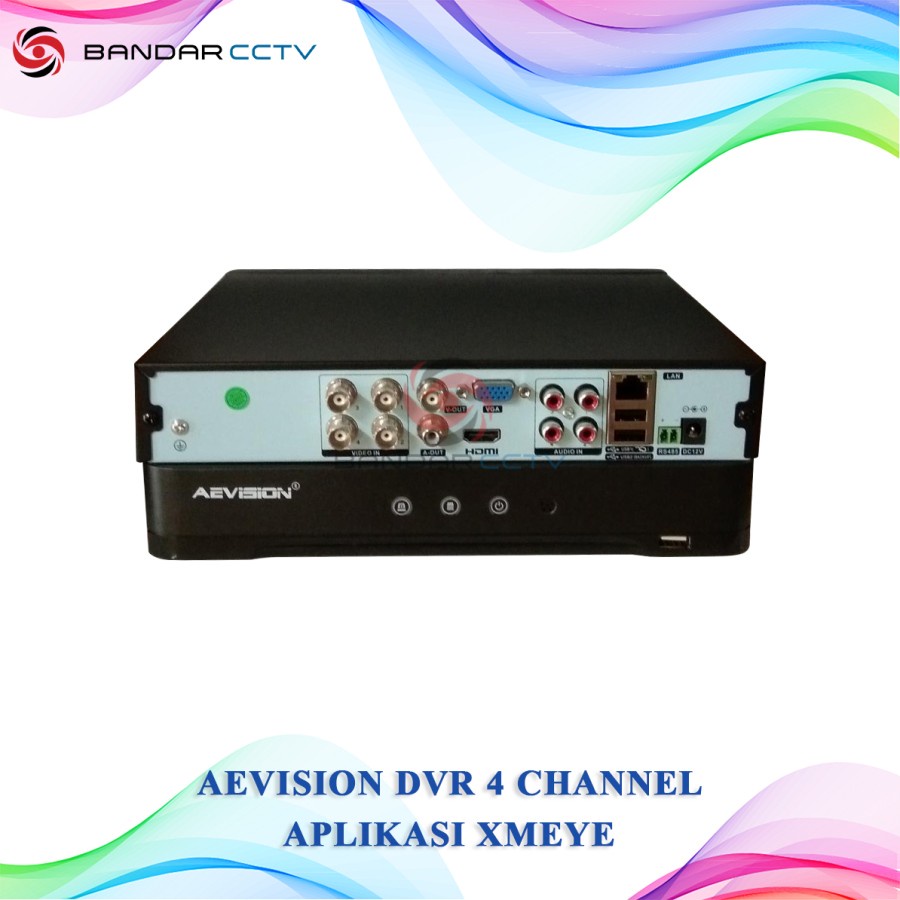 Aevision DVR 4 Channel Aplikasi Xmeye