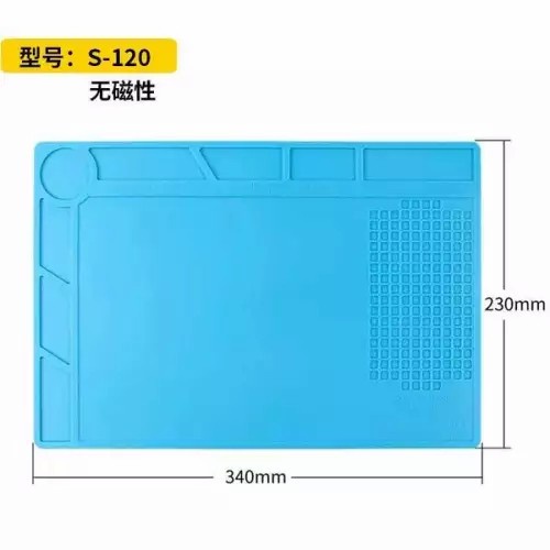 alas solder karet reparasi HP laptop anti slip mat alas anti panas