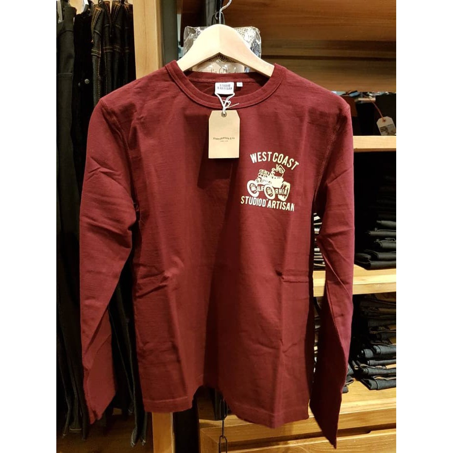 STUDIO DARTISAN LONG SLEEVE T-SHIRT "WEST COAST"