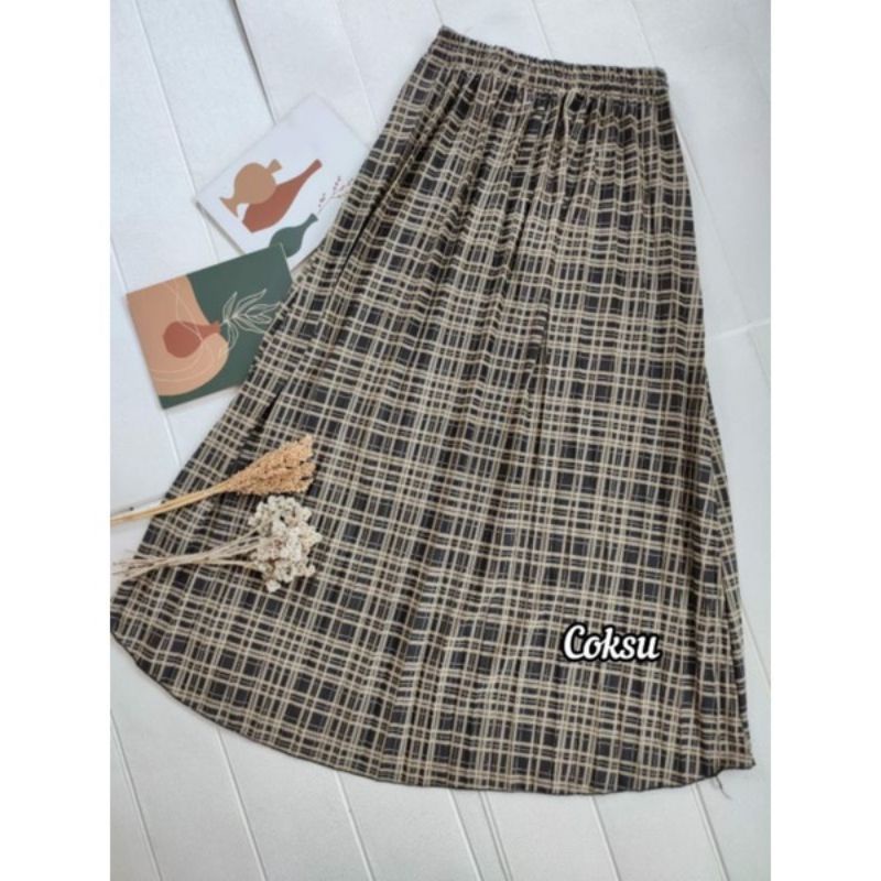 ROK PLISKET TARTAN PREMIUM-Coksu